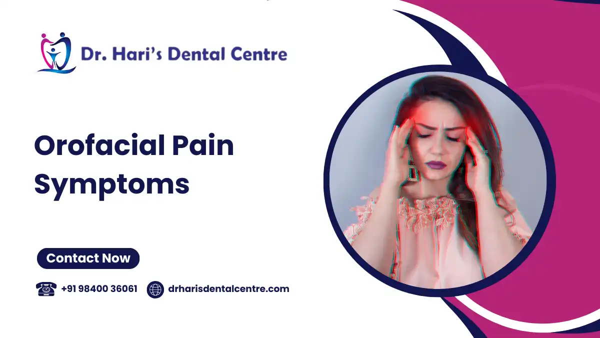 Orofacial pain symptoms